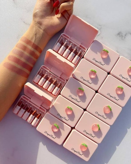 Dragon Ranee Mini Lipstick Set – 5 PCS – Soft Matte Finish