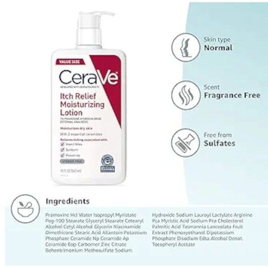 CeraVe - Itch Relief Moisturizing Lotion
