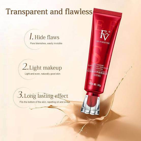 Fv Foundation Waterproof With Medium Coverage| Oil-free & Long Lasting