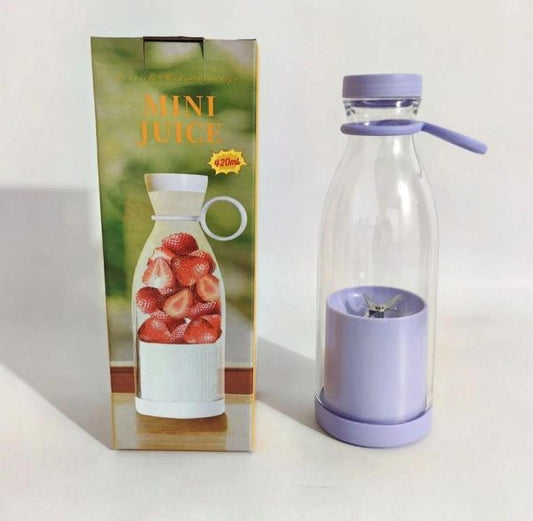 Mini Portable Blender Rechargeable Electric Fruit Juicer Mixers Rechargeable – 420ml