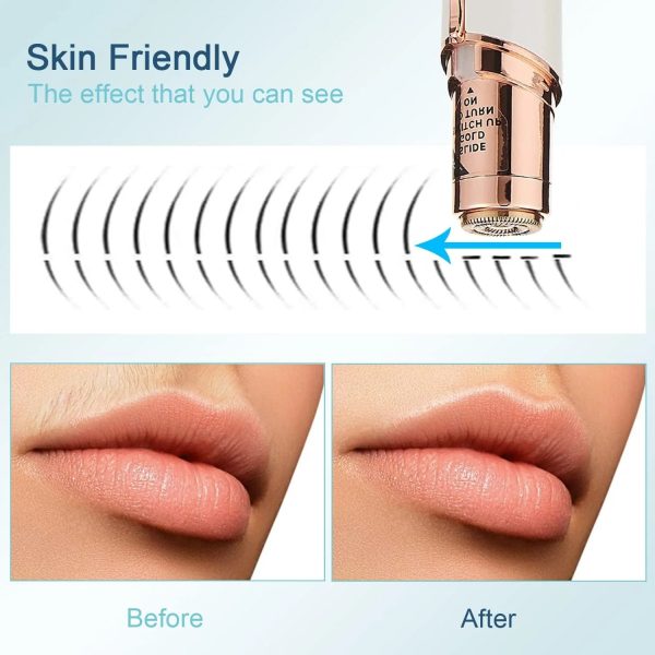 Rechargeable Facial Hair Remover (For Eye, Chin, Cheeks, Upper Lip)
