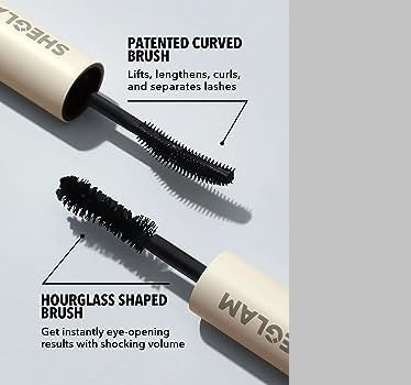 Sheglam - 2-in-1 Black Volume & Length Waterproof Mascara