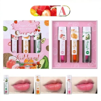 Dragon Ranee Lip Oil Set – 3 PCS
