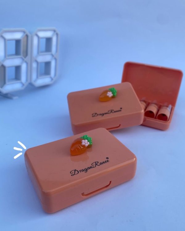 Dragon Ranee Mini Lipstick Set – 5 PCS – Carrot Extract Formula