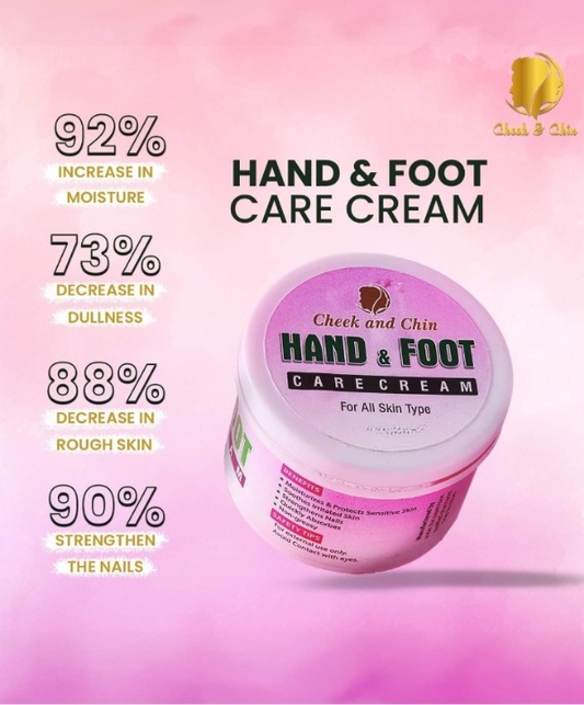 Deep Moisturizing Hand & Foot Care Cream – Nourishing Formula for Dry, Sensitive Skin, Protection and Softness