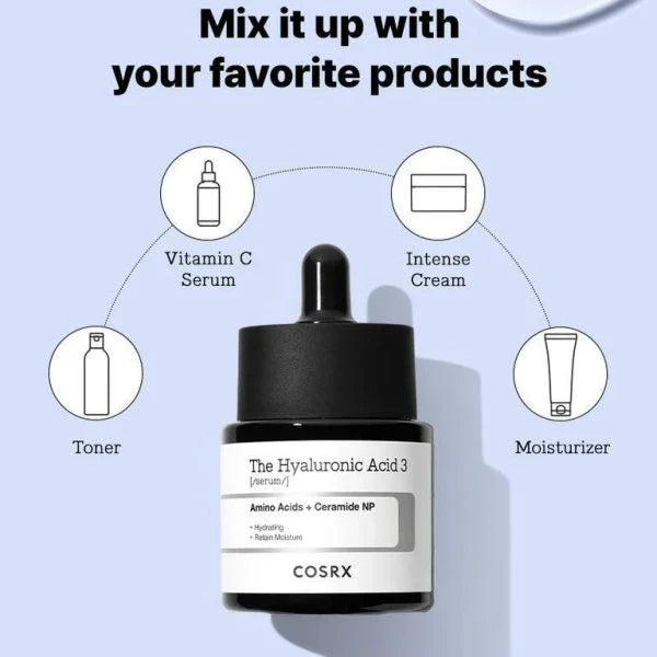 COSRX The Hyaluronic Acid 3 Serum - 20ml