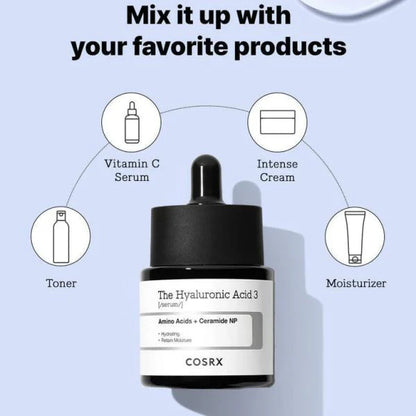 COSRX The Hyaluronic Acid 3 Serum - 20ml