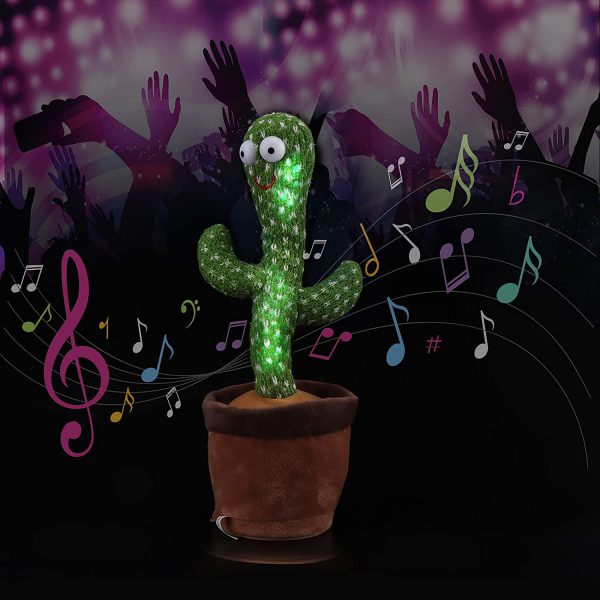 Dancing Cactus Talking Toy Tree Cactus Plush Toy For Children