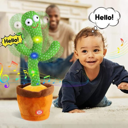 Dancing Cactus Talking Toy Tree Cactus Plush Toy For Children