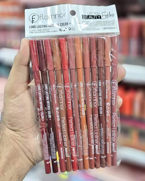 Flormar - Lip Pencils - Shades of Nude (Pack of 12)