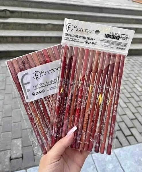 Flormar - Lip Pencils - Shades of Nude (Pack of 12)