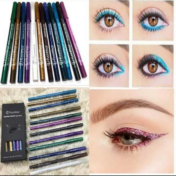 Flormor Pencil Pack Of 12-(Random Color Shades)