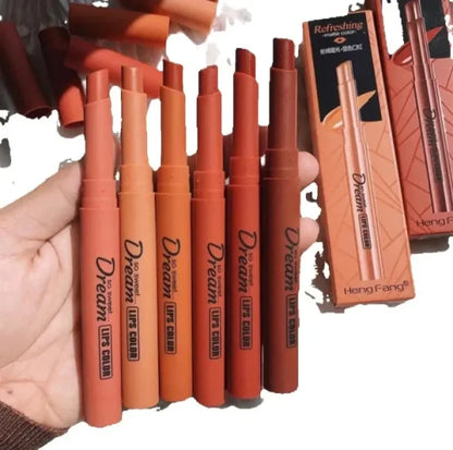 Hengfang Matte Lipstick - 6 Pcs Set