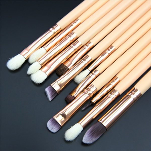 Zoeva - 12pc Makeup Eye Brush Set with Pouch