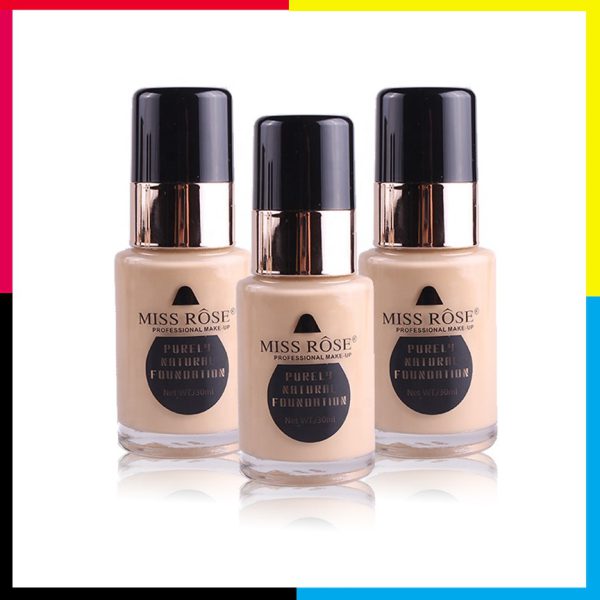 Miss Rose Purely Natural Foundation – 30ml