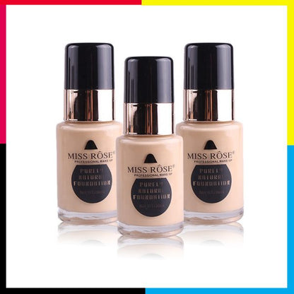 Miss Rose Purely Natural Foundation – 30ml