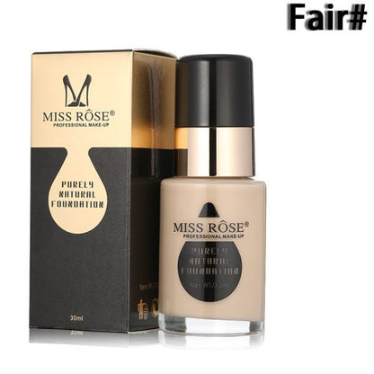 Miss Rose Purely Natural Foundation – 30ml