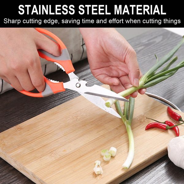 Multifunction Kitchen Scissors Heavy Duty Food Shears For Chicken Meat Vegetable Fish Herb