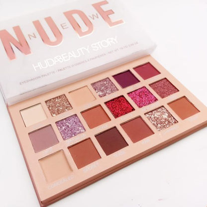 Huda Beauty - 18-Shade Nude Eyeshadow Palette