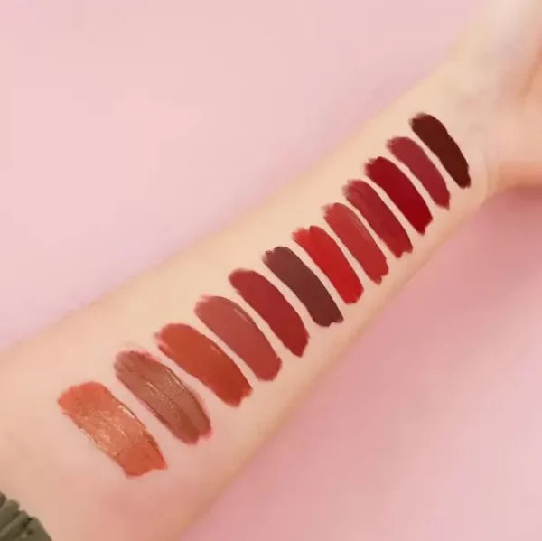 Nude Redish Shades Lipgloss- Pack Of 12 Waterproof