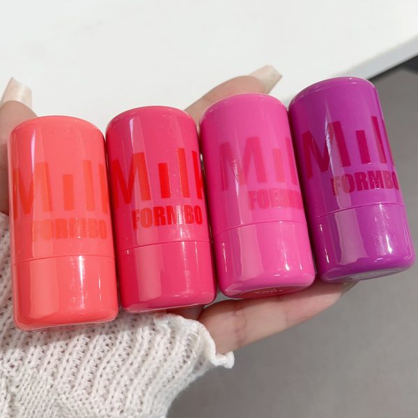 Pack Of 4 Cheek Lip Tinted Moistured Blush Stick