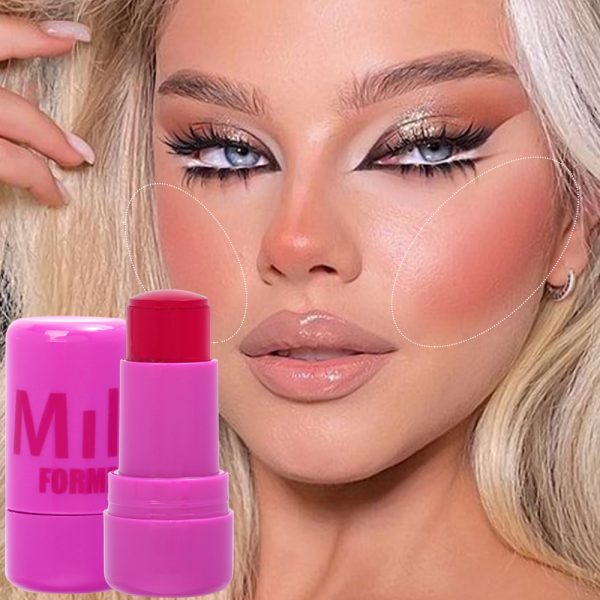 Pack Of 4 Cheek Lip Tinted Moistured Blush Stick