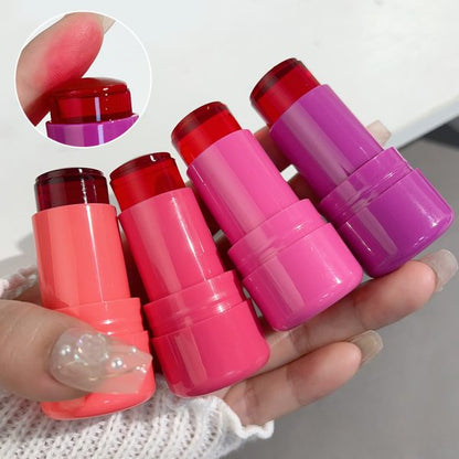 Pack Of 4 Cheek Lip Tinted Moistured Blush Stick