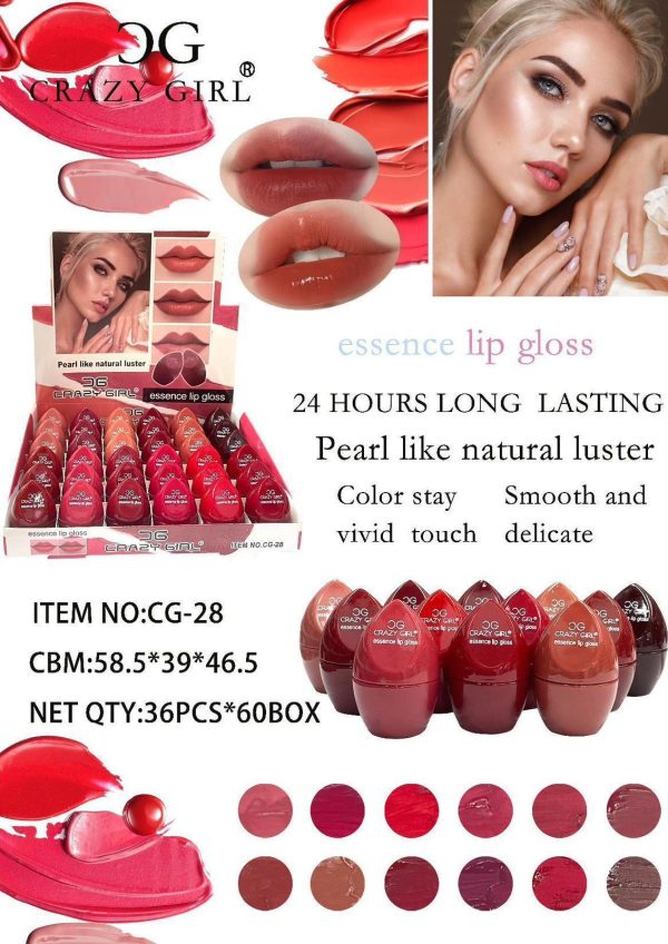 Crazy Girl - Essence Lip Gloss (Pack of 6)