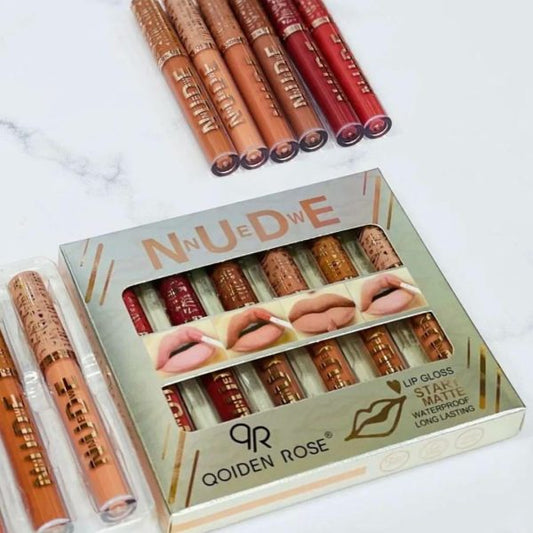 Nude High Pigment Matte  – 6 PCS – Lipgloss