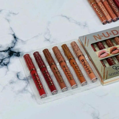 Nude High Pigment Matte  – 6 PCS – Lipgloss