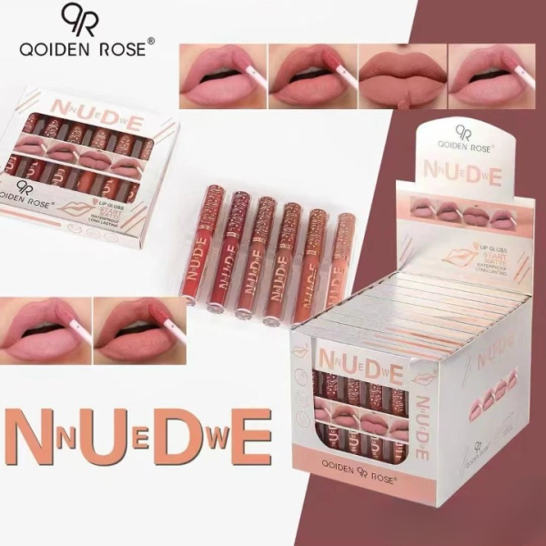 Nude High Pigment Matte  – 6 PCS – Lipgloss