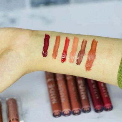 Nude High Pigment Matte  – 6 PCS – Lipgloss