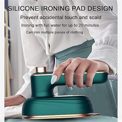 Portable Handheld Steam Iron 180°| Rotatable Professional Mini Steam Iron
