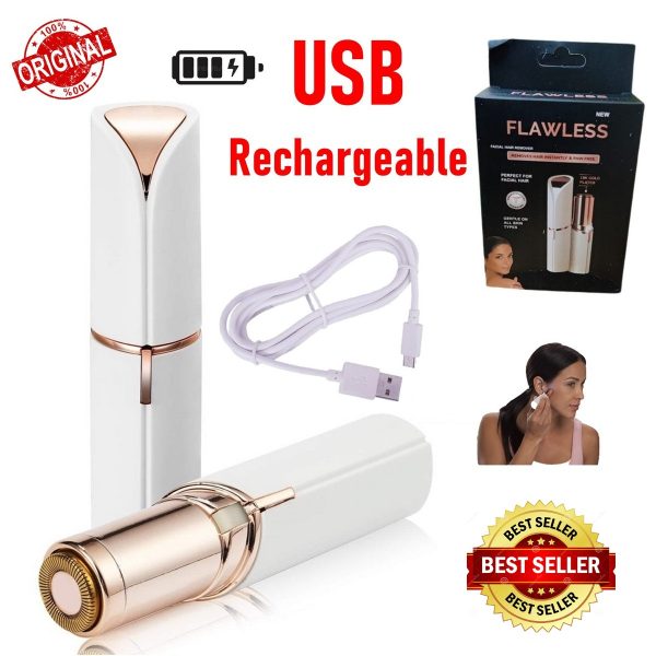 Rechargeable Facial Hair Remover (For Eye, Chin, Cheeks, Upper Lip)