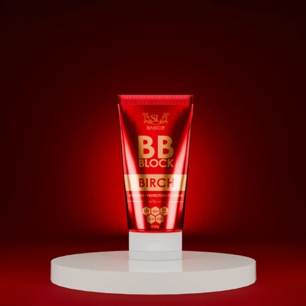 Sl Basics Bb Block 50g A Revolutionary Tinted Sunscreen Offering Hydration
