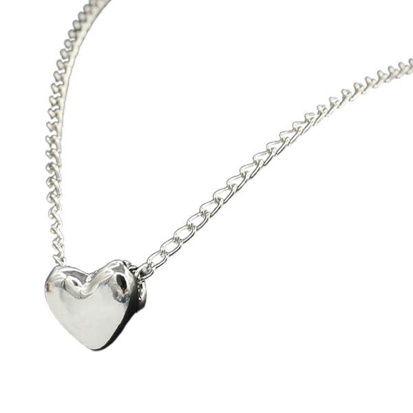 Stainless Steel Heart Shape Necklace |  Love Heart Pendant Necklace