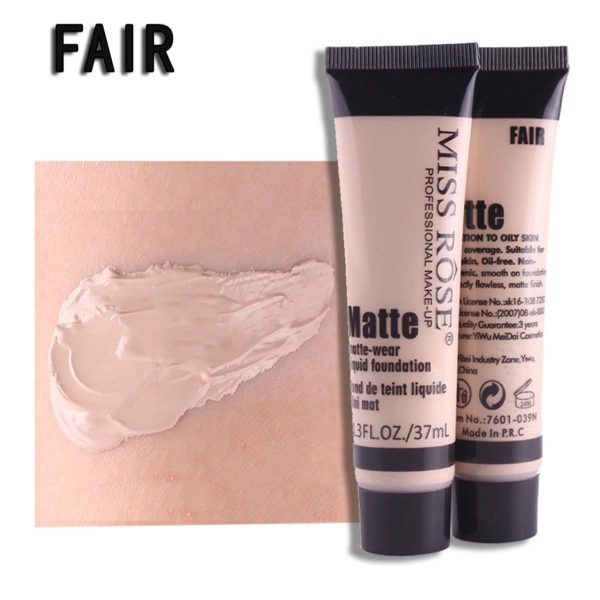 Miss Rose Long-Lasting Liquid Foundation – 37ml
